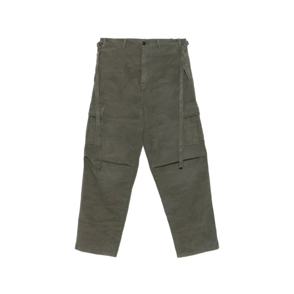 Fendi Green Trousers - Regular & Straight-Leg Trousers Men